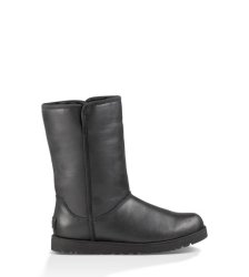 UGG MICHELLE LEATHER BLACK