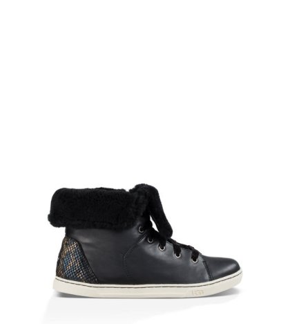 UGG Croft Exotic Velvet BLACK