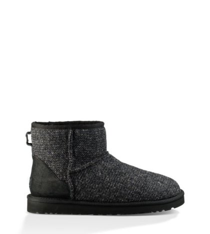 UGG Classic Mini Woolrich Donegal BLACK DONEGAL
