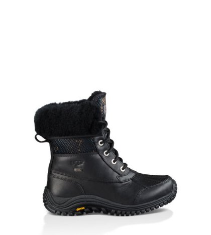 UGG Adirondack II Exotic Velvet BLACK