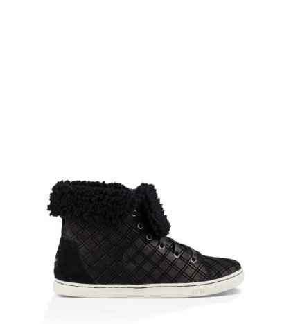UGG Croft Double Diamond BLACK