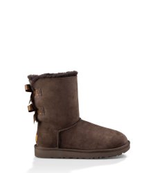 UGG BAILEY BOW II CHOCOLATE