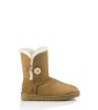 UGG BAILEY BUTTON II CHESTNUT