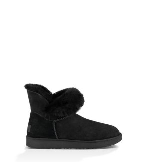 UGG Classic Cuff Mini BLACK