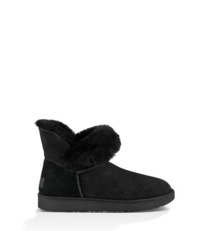 UGG Classic Cuff Mini BLACK