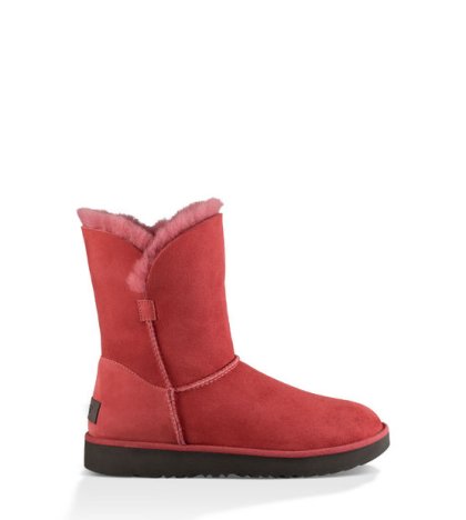UGG Classic Cuff Short LIPSTICK RED