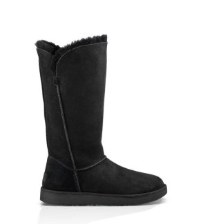 UGG CLASSIC CUFF TALL BLACK