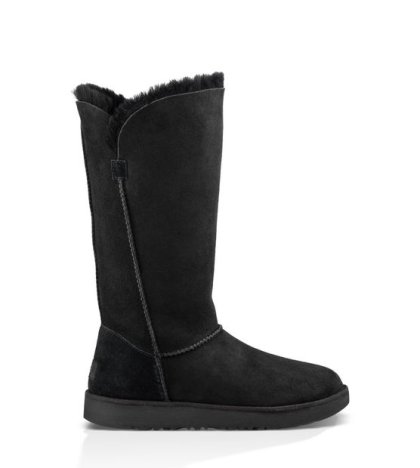 UGG CLASSIC CUFF TALL BLACK