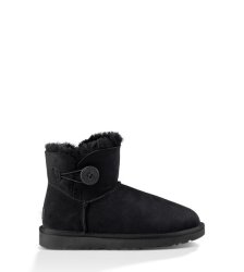 UGG MINI BAILEY BUTTON II BLACK