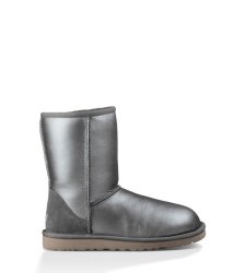 UGG Classic Short Metallic NICKLE