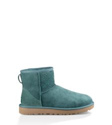 UGG Classic Mini Crystal Diamond EMERALD