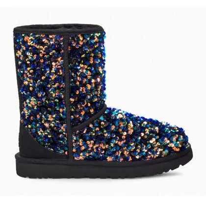 UGG Classic Short Stellar Sequin Boots