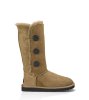 UGG® BAILEY BUTTON TRIPLET BOOTS DRY LEAF