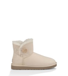 UGG® MINI BAILEY BUTTON BOOTS FRESH SNOW