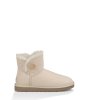 UGG® MINI BAILEY BUTTON BOOTS FRESH SNOW