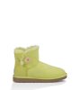 UGG® MINI BAILEY BUTTON BOOTS LICHEN