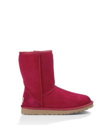 UGG® CLASSIC SHORT BOOTS BURGUNDY WINE